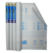 Bazic Book Cover Clear Laminate Roll, 18" x 1.5 Yard (54"), 2-Roll