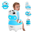 thumbnail image 1 of Escusado Entrenador De Bebé Inodoro Infantil Portátil Baño Xtellar Color Azul, 1 of 3
