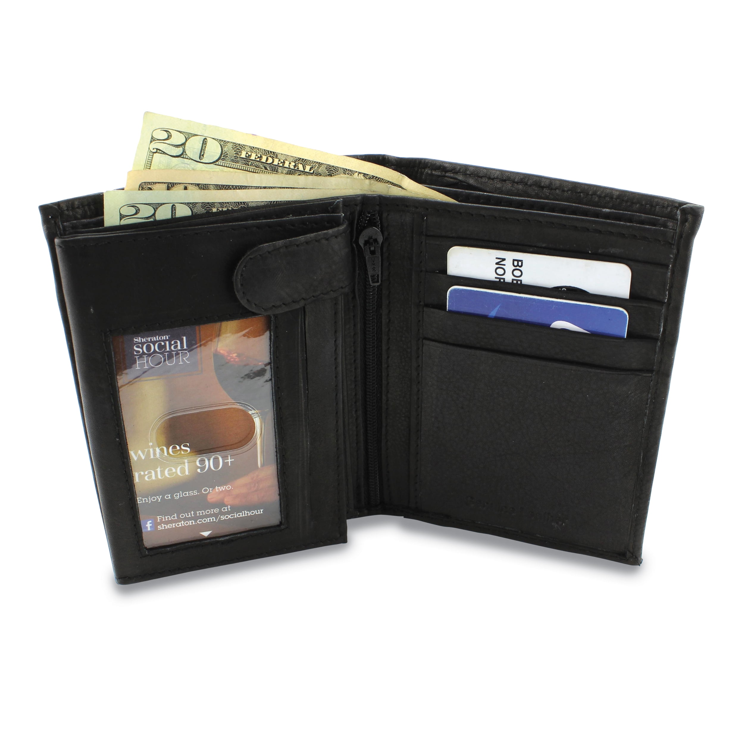 【A＆S】Flap bi-fold wallet Black Flap bi-fold wallet – ARTS&SCIENCE ONLINE SELLER intl.