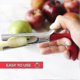 thumbnail image 2 of Apple Corer, Apple Corer With Abs Handle, Food-grade Stainless Steel Blade And Serrated Edge, Practical Apple Corer (red) - GXCC, 2 of 5