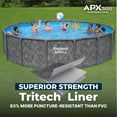 thumbnail image 6 of Bestway APX 365 16'x48" Metal Frame Above Ground Pool w/ Sand Pump & Accessories, 6 of 9