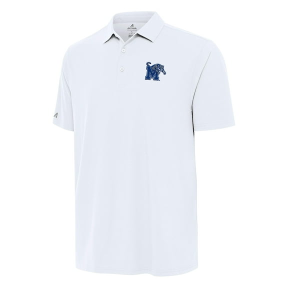 Men's Antigua White Memphis Tigers Era Polo