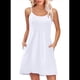thumbnail image 2 of Vestidos de Verano para Mujer, con Tirantes Finos Ajustables, para Vacaciones en la Playa, Informales, Bonitos, con Bolsillos L, 2 of 9