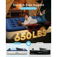 thumbnail image 3 of iDOO 13" Queen Size Air Mattress with Built-in Pump, Blow up Mattresses, 650LB Max, 3 of 7