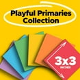 thumbnail image 3 of Post-it Super Sticky Notes, 3 in x 3 in, Playful Primaries, 12 Pads Total, 3 of 13