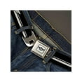 thumbnail image 2 of Dodge Garage Emblem Full Color Light Gray Black Dodge Garage Emblem Stripe Seatbelt Belt Standard, 2 of 2