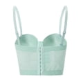 thumbnail image 3 of Seductiva Clothing Womens Seamless Wireless Supportive Bra Women's Fishbone Underwear Slim Fit Comfortable and Breathable Bar Comfort Fit Full-Coverage Bra, 3 of 4