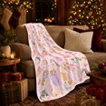 thumbnail image 3 of Playful autumn celebration Kitten Pumpkin Pattern, Playful Pet Portrait Pattern, Warm Flannel Blanket for Living Room and Bedroom, Cat Lovers autumn celebration Gift, Pet Lover Home Decor, 3 of 9