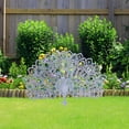 thumbnail image 4 of Clearance Desktop Ornament under $10,Realistic Statue Decor 2024New Metal Outdoor Statue Statue Garden Decor Beautiful Yard Art Decoration Party Wedding Outdoor Sculpture, 4 of 5