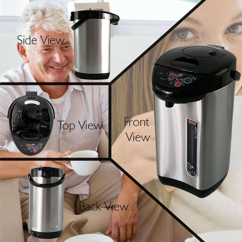 NutriChef PKWK43 - Electric Water Boiler & Warmer - Digital Hot Pot Water Kettle, 3.38 Quart