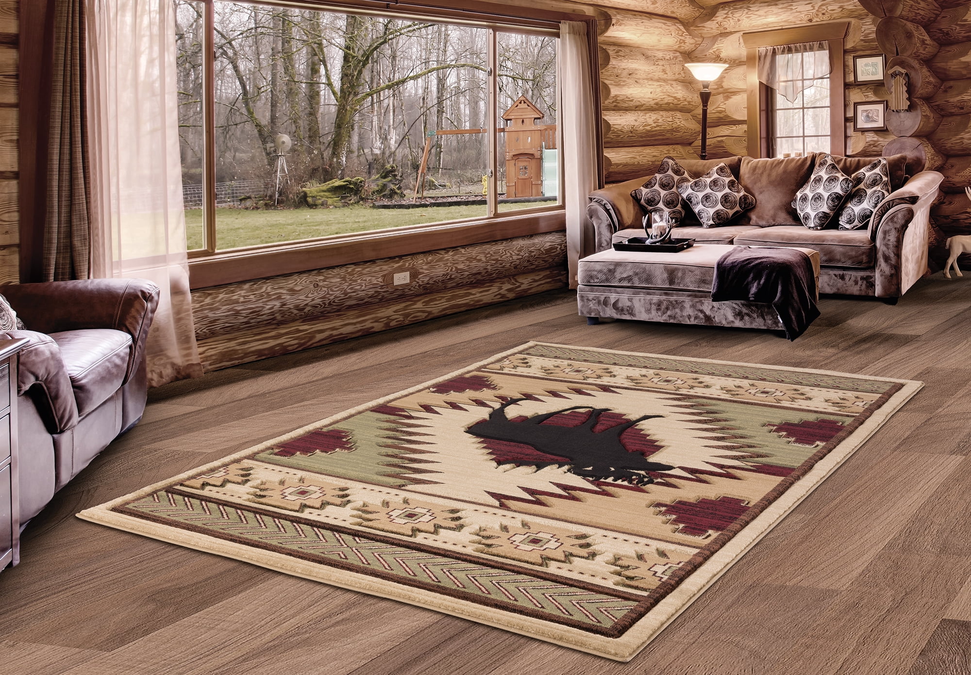 United Weavers of America Geometric Loomed Area Rug, 7.83' x 10'
