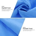 thumbnail image 6 of PBPBOX Pets Towel PVA Suede 1Set Blue Quick Dry for Bathing Dogs, 6 of 8