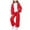 RD1, variant on Boys Girls Sweatsuit Set 3PC Long Sleeve Red Zipper Pullover Hoodie Sweatshirt and Short sleeves Leggings Pants Warm Fall Winter Clothes Girl Sets 7-8 Years