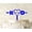 Blue, variant on "Initial Custom Wedding Cake Topper Personalized Mirror Cake Topper Color Option Available 6""-8"" Inches Wide"