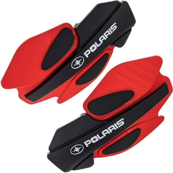 Polaris ATV Handguards, Red, Specific for Scrambler XP 850, Scrambler XP 850, Genuine OEM Part 2876845