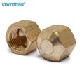 thumbnail image 4 of LTWFITTING 1/4" Brass Compression Cap Stop Valve Cap,Brass Compression Fitting(Pack of 60), 4 of 5