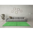 thumbnail image 3 of Ahgly Company Indoor Rectangle Abstract Emerald Green Modern Area Rugs, 5' x 8', 3 of 4
