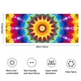 thumbnail image 3 of Colorful Tie Dye Star Mandala Bathroom Rugs Mat,Non Slip Microfiber Bathroom Rug,Rubber Backing,Soft Bathroom Mats for Bathroom Floor,Tub and Shower,60x24in(150x60cm), 3 of 5