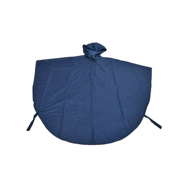 VONKY 1/2/3 Waterproof Poncho For Wheelchair With Reflective Strip - Odorless And Elastic Blue 1 Pc