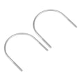 thumbnail image 1 of Unique Bargains M6 304 Stainless Steel U-Bolt Fastener for 89mm Pipe Diameter 2pcs, 1 of 2