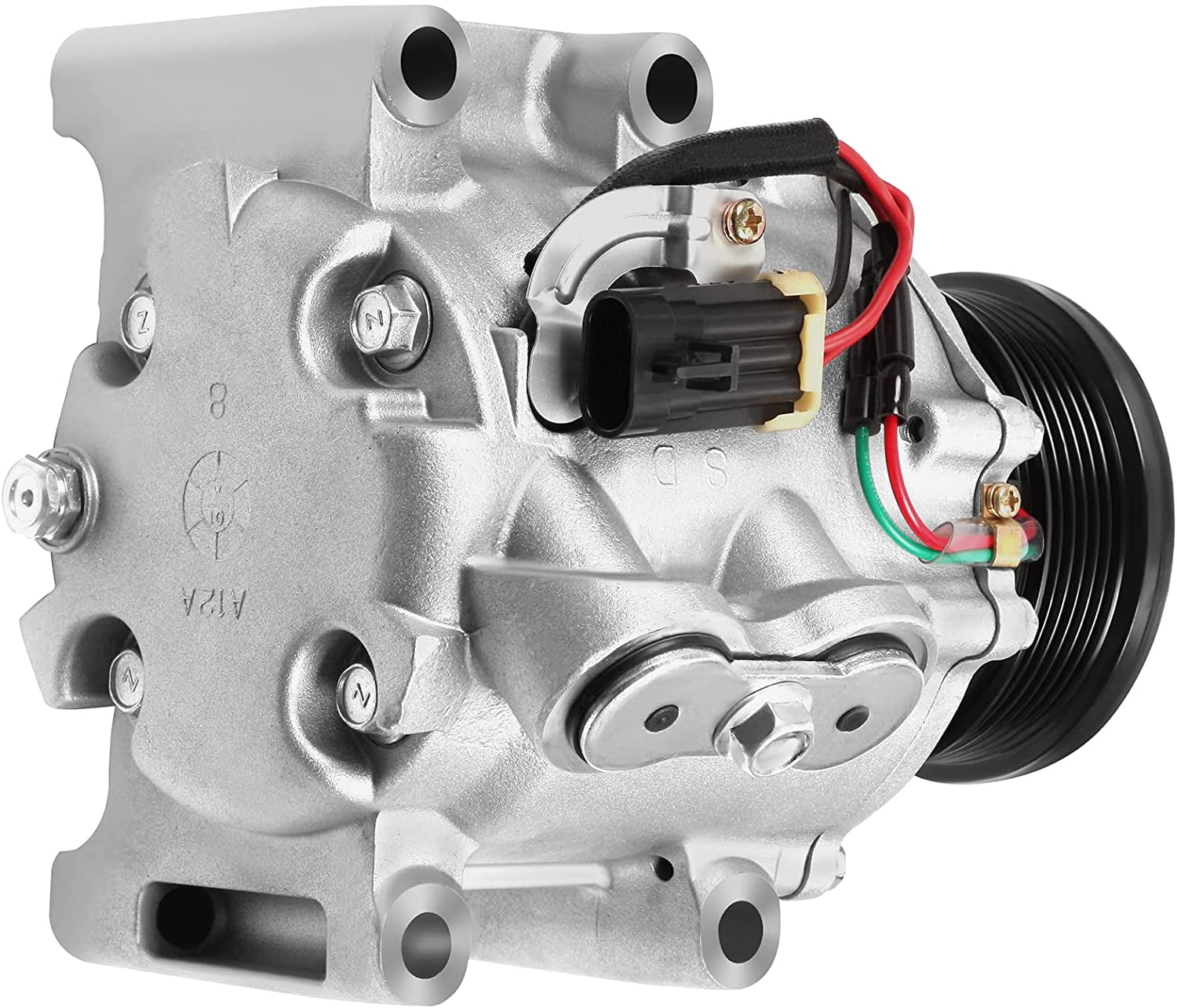 CCIYU AC Compressor and A/C Clutch for Trailblazer Ch-evrolet Envoy ...