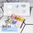 thumbnail image 2 of 6 color Nail Blooming Paints Watercolor Powder For Nails Abstract Nail Art Pigment Magic Pearl Chrome Polish Manicure Glitter zhangyuxiang LED, 2 of 2