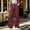 Wine, variant on XPMWRP Women High Waist Side Cargo Pocket Wide Leg Flare Jeans Loose Bootcut Full Length Denim Casual Streetwear Pants Outdoor Walking Fashion Denim Trousers Hot Pink L