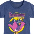 thumbnail image 3 of Disney - Darkwing Duck - Original Logo - Toddler & Youth Girls Short Sleeve Graphic T-Shirt, 3 of 5