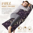thumbnail image 4 of Body Pillow Cover - Soft Body Pillow Pillowcase, Dice Breathable Long Body Pillow Case Cover with Invisible Zipper 20x60in, 4 of 5