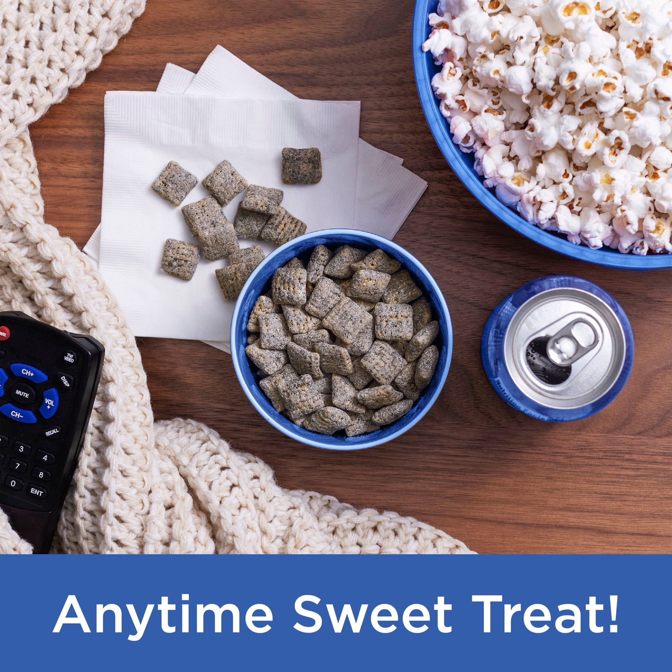 Chex Mix Muddy Buddies, OREO Cookies and Cream Snack Mix, 9 oz