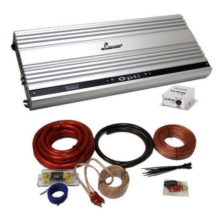 Lanzar OPTI500X2 Optidrive 2000W 2 Channel Competition Class