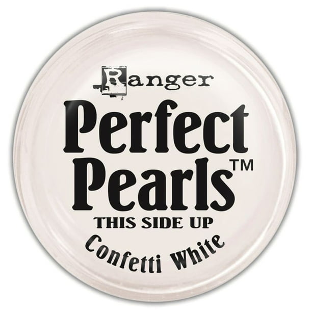 Poudre de Pigment de Perles Parfaites.25oz-Confetti Blanc