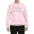 thumbnail image 2 of Wild Bobby, Daddy to Be Pregnancy Reveal Gift Parents to Be, Pop Culture, Unisex Crewneck Graphic Sweatshirt, Light Pink, X-Large, 2 of 3