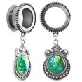 thumbnail image 1 of 2Pcs Ear Tunnels Ear Stretcher Dangle Ear Gauge Ear - 16mm, 1 of 8