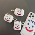 thumbnail image 2 of Funda para AirPods Funda de silicona NICE Funda para Airpod 3 de Apple con sonrisa simple ER, 2 of 6