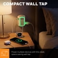 thumbnail image 6 of Honeywell 5-Outlet 2-USB LED Night Light Surge Protector Wall Tap, White, 6 of 9
