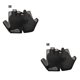 thumbnail image 4 of Eigraketly 1 par de guantes de ciclismo de Gel de silicona antideslizantes de medio dedo guantes antisudor para montar en bicicleta Road Mountain Bike negro METRO 2piezas Eigraketly CBP116089, 4 of 5