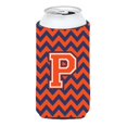 thumbnail image 1 of Letra P Chevron Naranja Azul Tall Boy Bebida Aislante Hugger Caroline's Treasures CJ1042-PTBC, 1 of 1