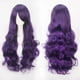 thumbnail image 1 of QP-pelucas sintéticas de pelo rosa, pelo suave de alta temperatura, volumen de aire, seda a granel, pelo largo y rizado, pelo de onda grande, peluca recta para Cosplay, 1 of 3