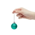 thumbnail image 3 of Mini Shatterproof Glitter Christmas Tree Ball Ornaments (Turquoise, 1.5 in, 48 Pack), 3 of 5
