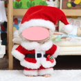 thumbnail image 3 of Ensemble de Tenue de Noël Père Noël pour Poupées de 17cm, Vêtements Festifs Rouges et Blancs avec Chapeau et Mini Bas, Idéal pour Robe de Fête de Noël - Up (Poupée Non Incluse), 3 of 4