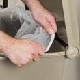 thumbnail image 6 of Scranton & Co 17 Gallon Plastic Receptacle in Beige, 6 of 6