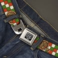 thumbnail image 2 of Buckle-Down Belt, Seatbelt Buckle Belt, Pizza Pies, Youth 22 to 32 Inches, 2 of 9