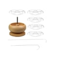 thumbnail image 3 of Bead Bowl Set, Bead String Tool, Bead Hanger, Bead Needles, Bead Holder, BigEye Curved Needle, 3 of 9