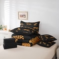 thumbnail image 6 of Castle Fairy Teens Leopard Animal Twin Bedding Sets,Wildlife Cheetah Bedding Comforter Set, 6 of 8