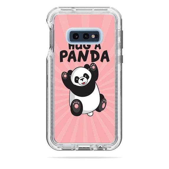 MightySkins LIFNESA10E-Hug A Panda Skin Decal Wrap for LifeProof Next Case Samsung Galaxy 10E Sticker - Hug a Panda
