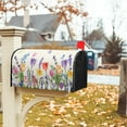 thumbnail image 5 of Spring Colorful Flowers Mailbox Covers Magnetic Standard Size 18" X 21",Watercolor Butterfly and Flowers Summer Mailbox Wraps Post Letter Box Cover for Holiday Garden Yard Decor, 5 of 6