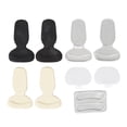 thumbnail image 2 of Heel Pads, Fiber Buffer 5 In 1 Flexible Adhesive Back Heel Cushions Pad  For Shoes For High Heels, 2 of 8