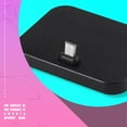 thumbnail image 3 of Mobile Phone Micro USB Charger Dock Home Office Desktop Phone Aluminum Alloy Charging Adapter Stand, 3 of 7