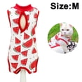 thumbnail image 2 of Traje de recuperación quirúrgica para gatos, gatito transpirable después de la cirugía, camisa para mascotas para heridas abdominales, enfermedades de la piel, vendaje profesional antilamer con cuello electrónico, alternativa para gatos y perros MFZFUKR 223354-1, 2 of 8